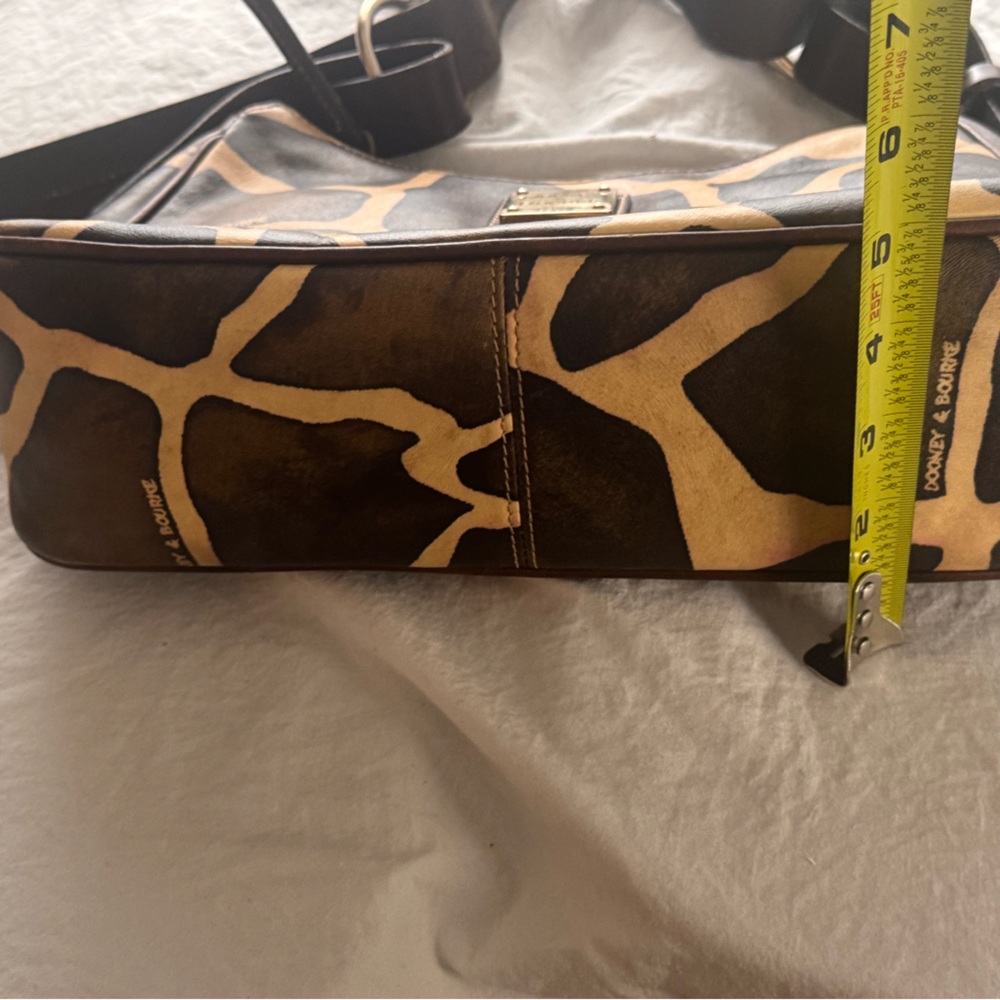 Dooney & Bourke Giraffe Print Shoulder Bag - Picture 12 of 12